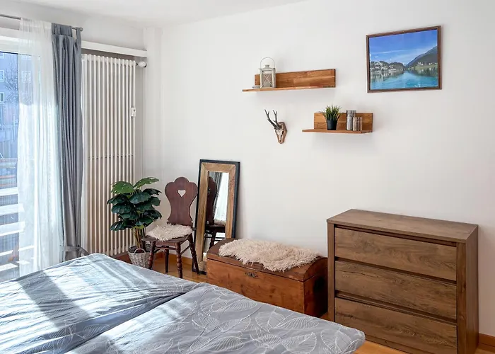 Grosse Mitten In Am Apartment *